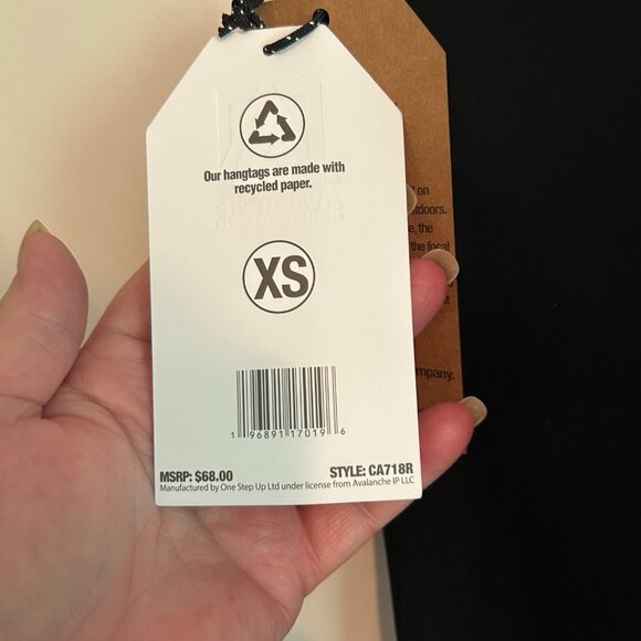 Avalanche High Waisted Ankle Black Leggings Pants Women's Size XS - NEW - Picture 6 of 9